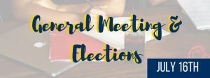 General Meeting and Elections @ Point Loma, CA